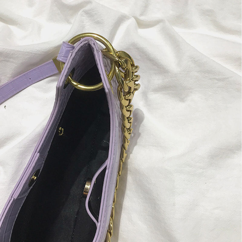 Yogodlns Dames Krokodil Patroon Emmer Handtas Schouder Messenger Bags Dames PU Portemonnee kopen vanaf een prijs van 9.88