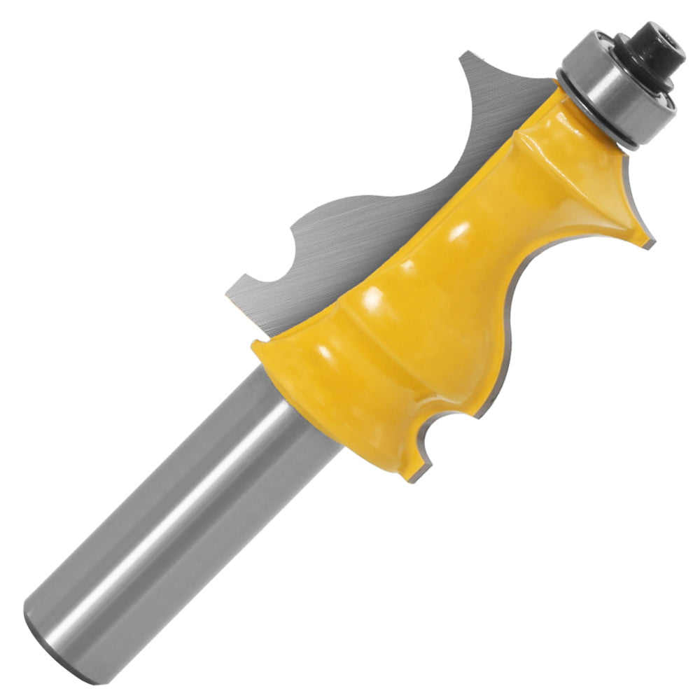 10 stuks 12mm schacht architectonische moulding leuning frezen set behuizing base cnc lijn houtbewerking snijders gezicht mill