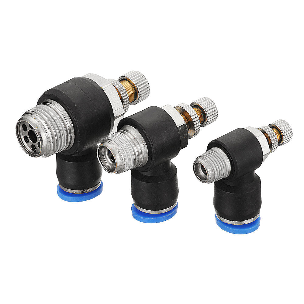 pneumatische connector sl serie 8-01 8-02 8-03 8-04mm verstelbare gezamenlijke gasklep