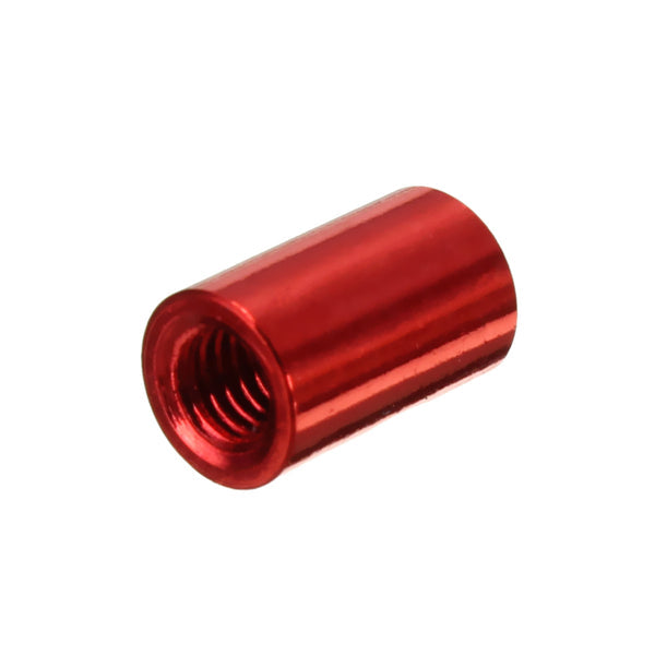 m3ar1 m3 aluminiumlegering uitstekende studs 8-35mm rode ronde pcb board spacers standoffs 10pcs