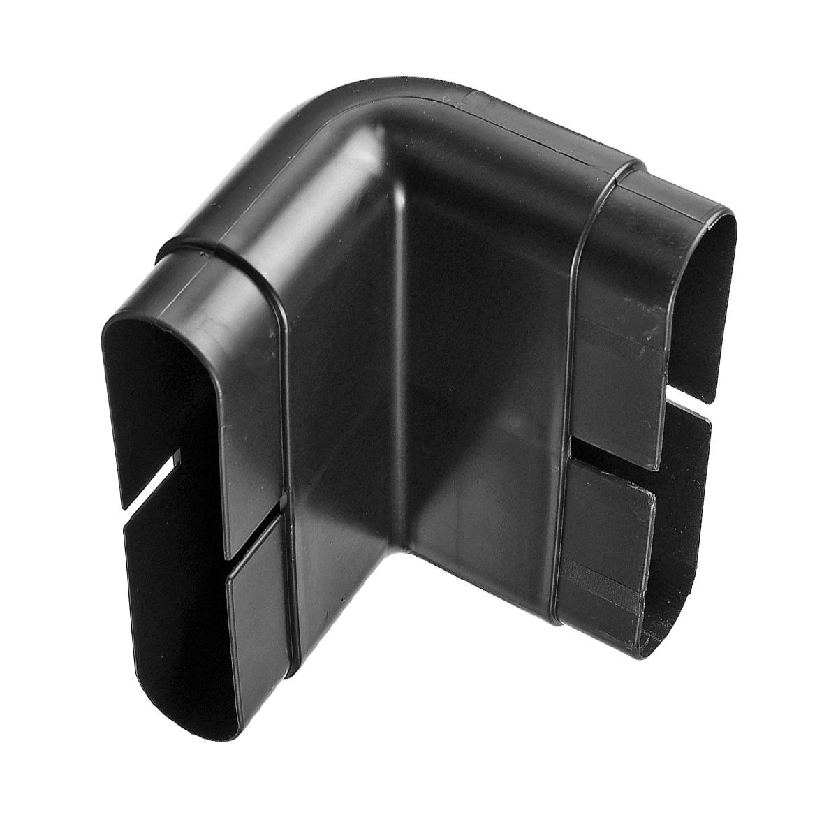 pvc-ventilatiesysteem milieubescherming 90° gebogen pvc-buisconnector 132x30 mm