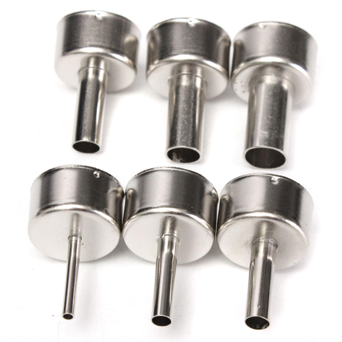 6 stuks 3/5/6/8/10/12mm circulaire mondstukken voor hetelucht soldeerstation 858a 858d
