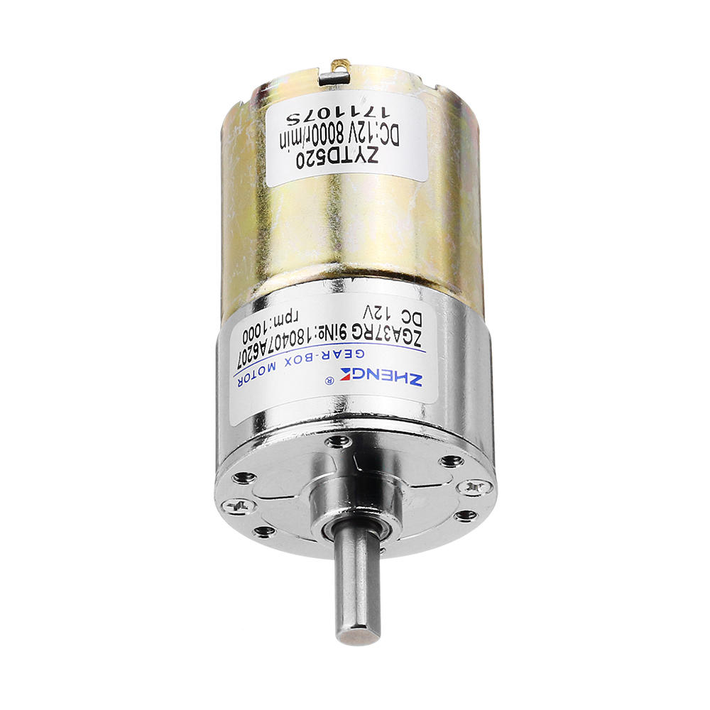 zhengke zga37rg 12v 1000 rpm reductiemotor dc-reductiemotor