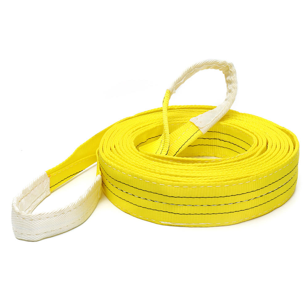 2 m-10 m 3 ton polyester platte webbing hijsband gecertificeerde duplex vrachtriem hijsriem