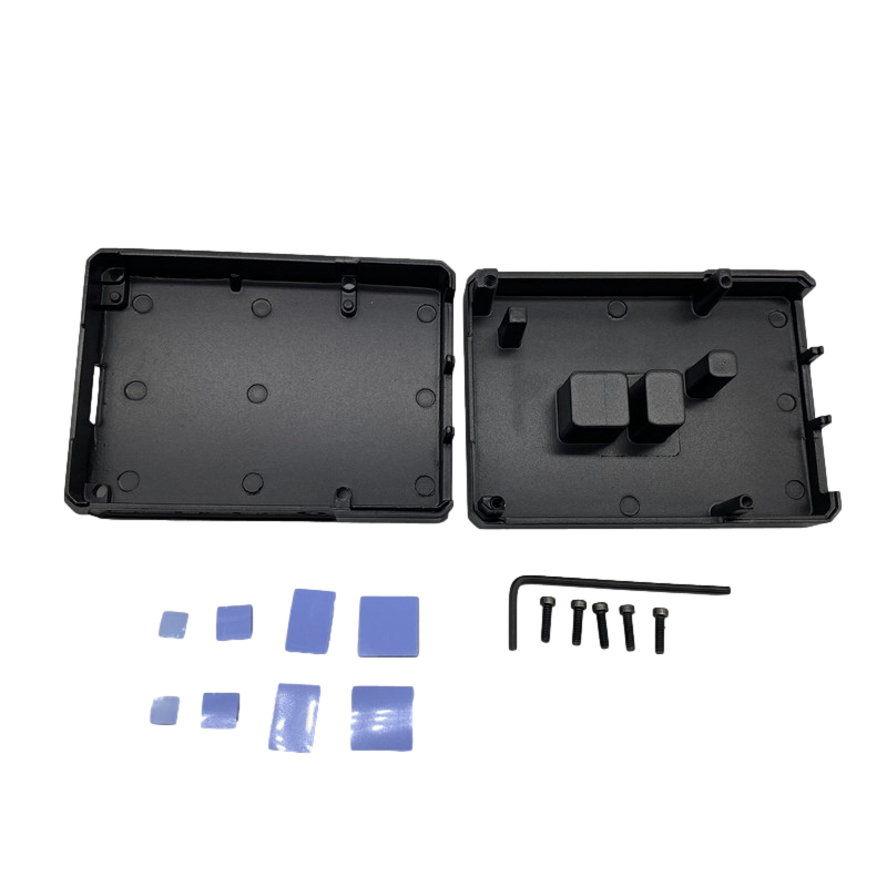 raspberry pi 4th generation cooling case aluminium shell fan accessoires box raspberry pi4 moederbord