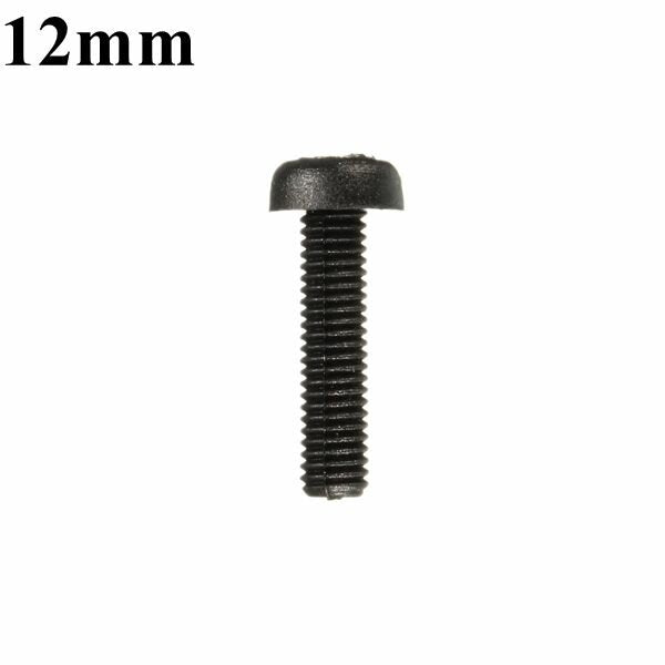 m3nh4 m3 nylon schroefbout zwart ronde phillips-schroefmoer nylon pcb-afstandhouderassortiment 5-25 mm 20st