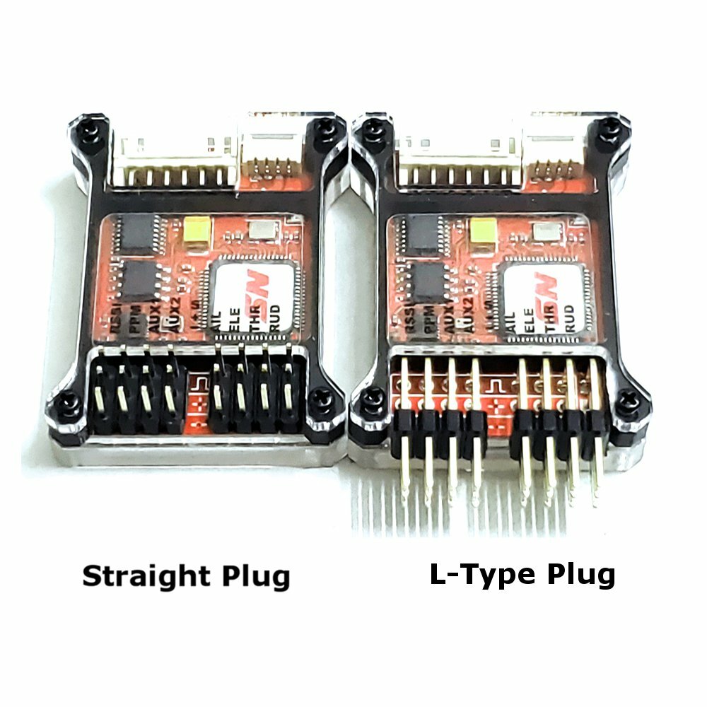 afpv sn-l v2 uil fpv vluchtcontroller hd osd met pmu m8 gps module voor rc vliegtuig fixed-wing model