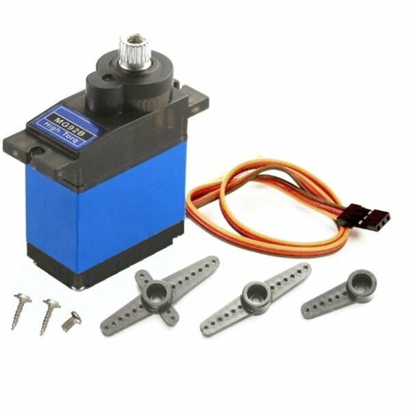 mg92b robot 13.8g 3.5kg koppel metal gear digitale servo 90 graden voor rc vliegtuig modellen