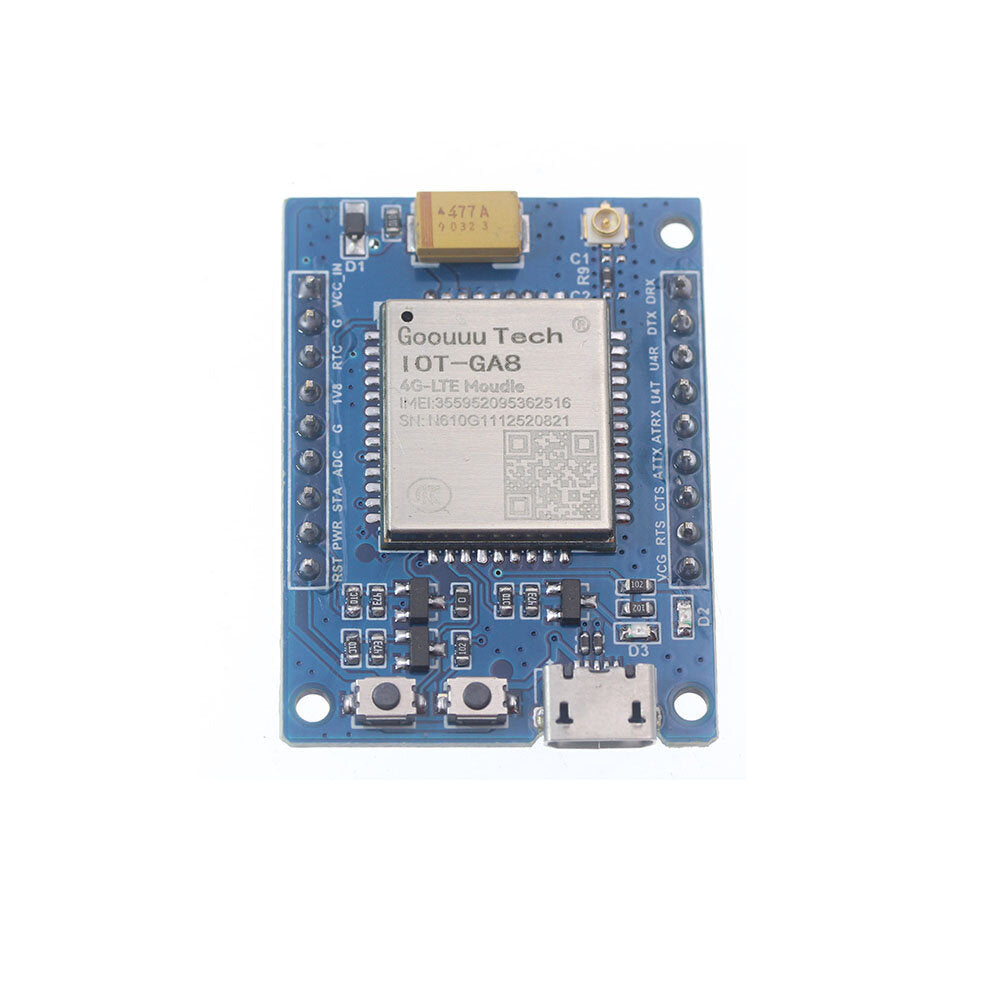 iot-ga8 4g volledige netcom ttl naar cat1 iot core board lte draadloze communicatie gprs module