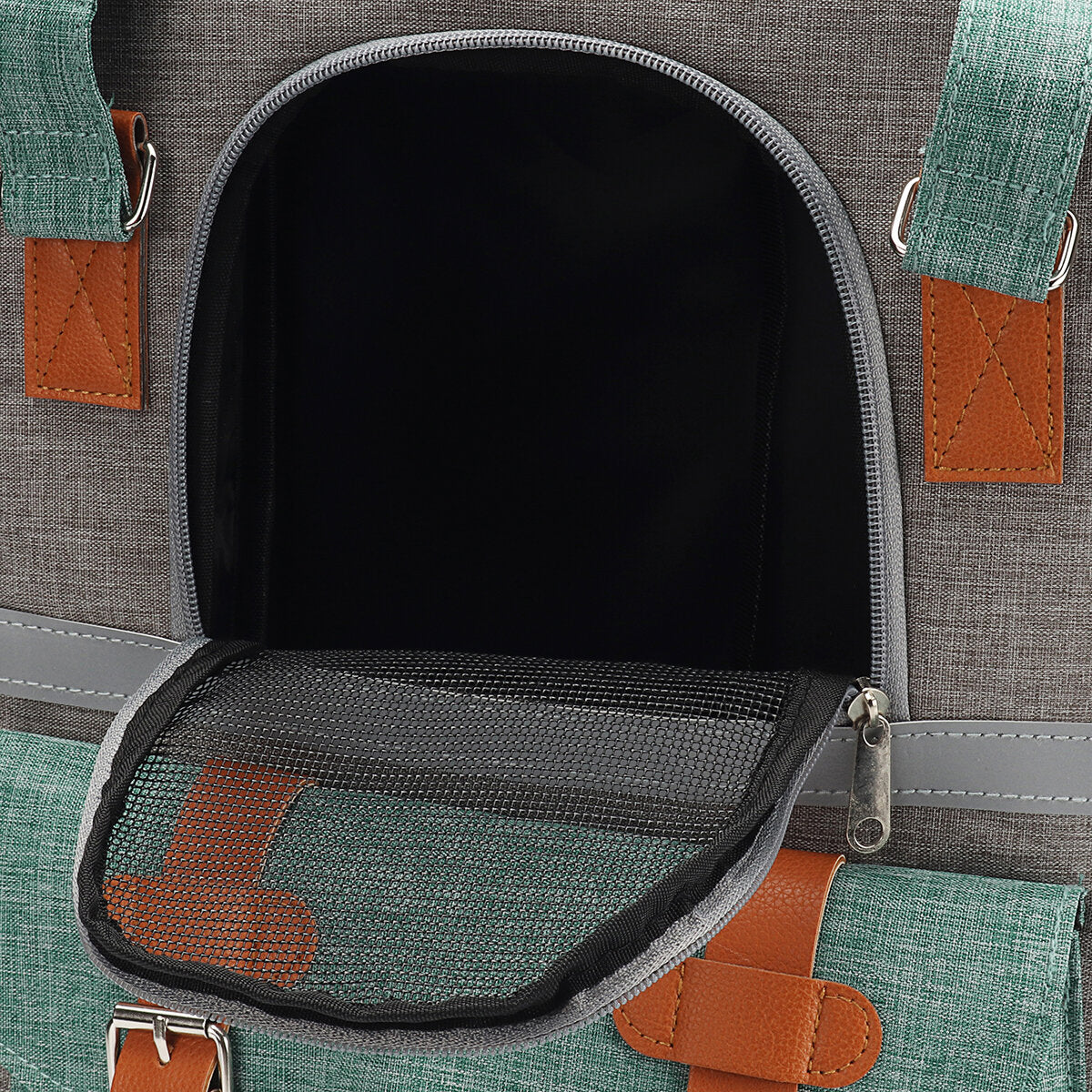 pet travel carrier rugzak 20lbs kat hond opvouwbare rugtas met verwijderbare mat puppy benodigdheden