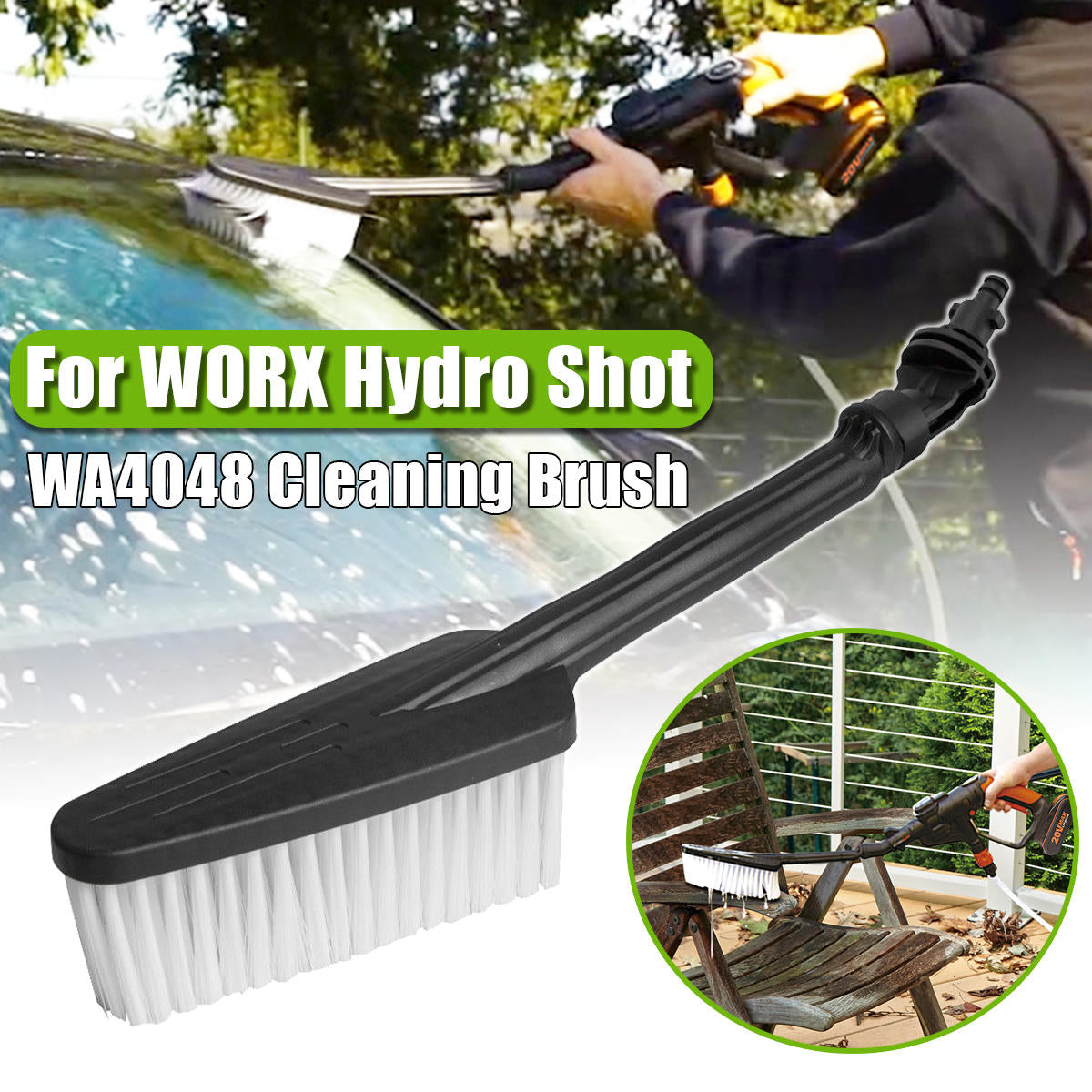 reinigingsborstelaccessoire voor worx wa4048 hydroshot power cleaner tool-vervangingsaccessoires: