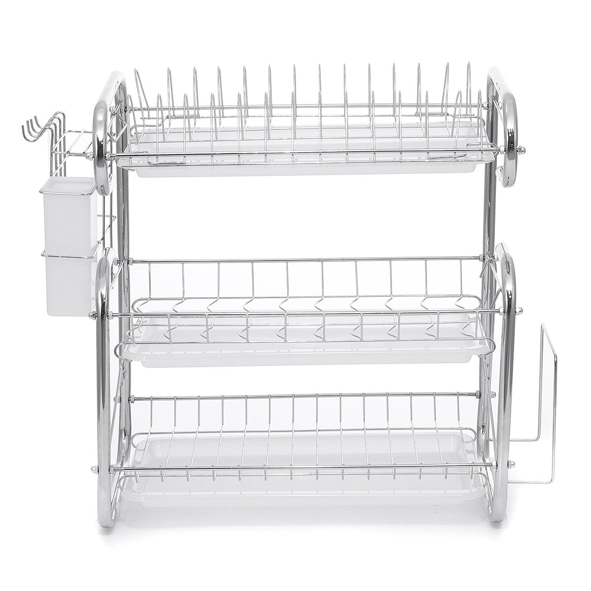 Simplywire Roestvrij Stalen Rek Simplywire - Rond Afdruiprek - Droogrek Voor Een Ronde Gootsteen - Zwart Simplywire Afdruiprek Chroom Simplywire Roestvrij Stalen Rek Simplywire - Rond Afdruiprek - Droogrek Voor Een Ronde Gootsteen - Zwart Simplywire Afdruiprek Chroom