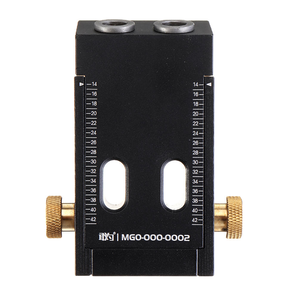 houtbewerking aluminium pocket hole jig 9mm timmerwerk perforator locator hoekboorgeleider met stappenboorset