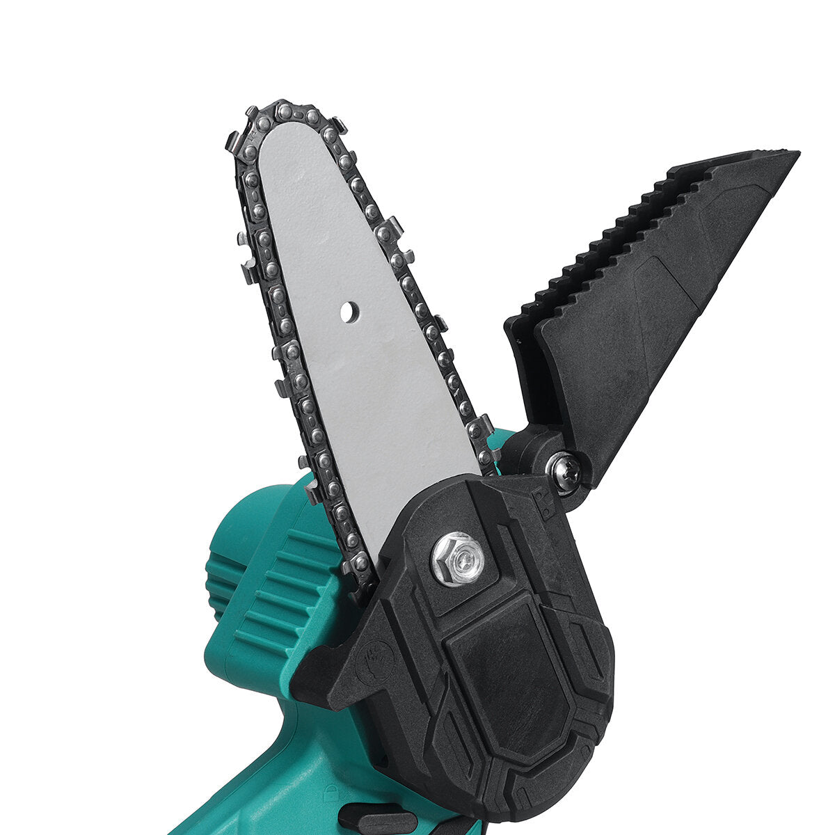 4 inch 26v draadloze elektrische kettingzaag 600w een handzaag houtbewerking tool w/geen/1/2 batterij hout cutter