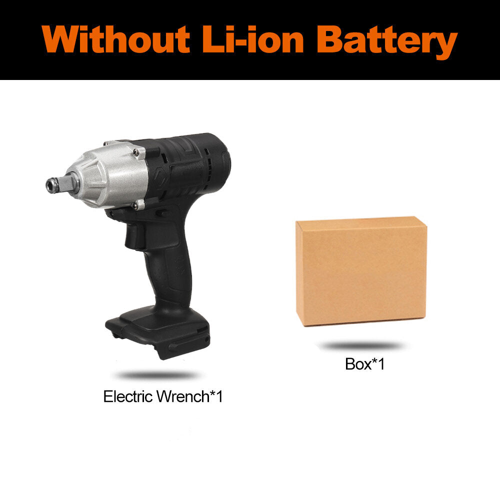 588n.m 1/2 inch led draadloze elektrische slagmoersleutel drivers tool w/geen/1/2 batterij ook voor makita 18v batterij