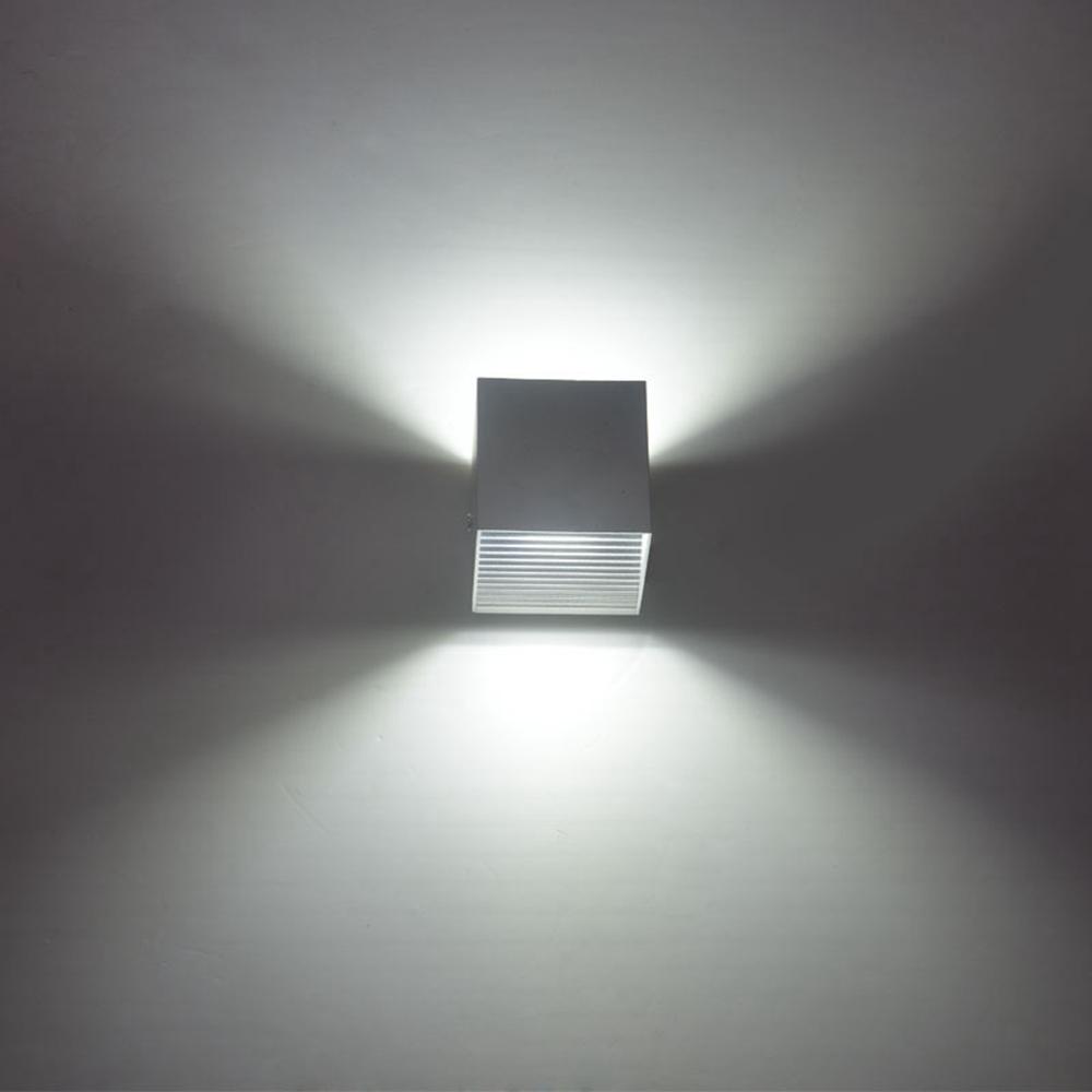 moderne 9w cob led up down wandlamp niet-waterdicht voor indoor gangpad woonkamer ac85-265v