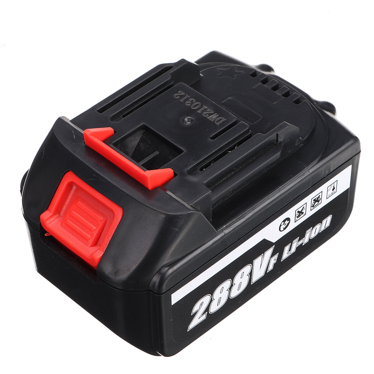 288vf 1/2 520nm max. borstelloze slagmoersleutel motor elektrische sleutel met/zonder batterij