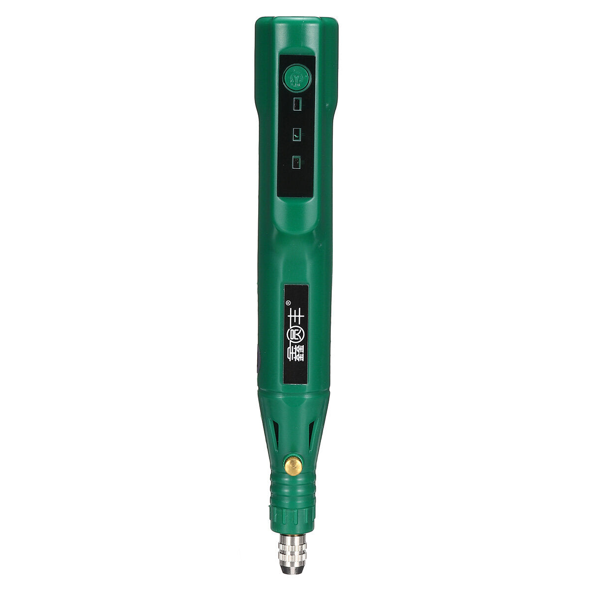 25000 rpm draagbare mini elektrische grinder 3 versnellingen carving roterende pen boor graveren slijpgereedschap w/batterij indicator: