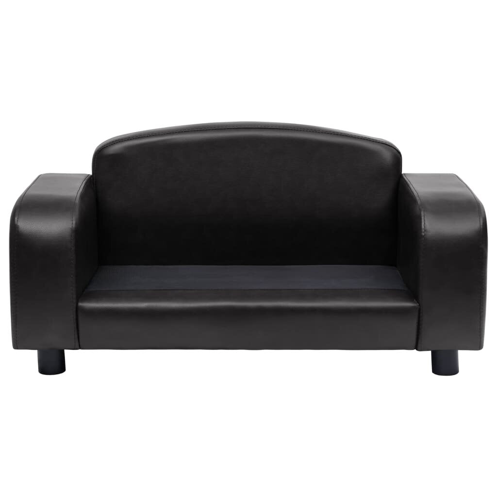 hondenbank zwart 31.5 x19.7 x15.7 kunstleer