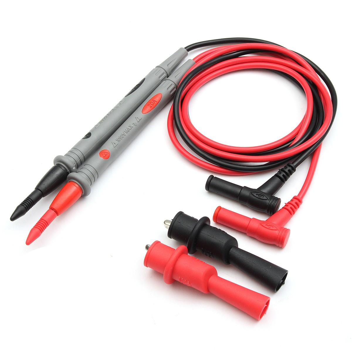 20a multimeter test probe test lead legering alligator clips agilent/ideal clamp multi meters