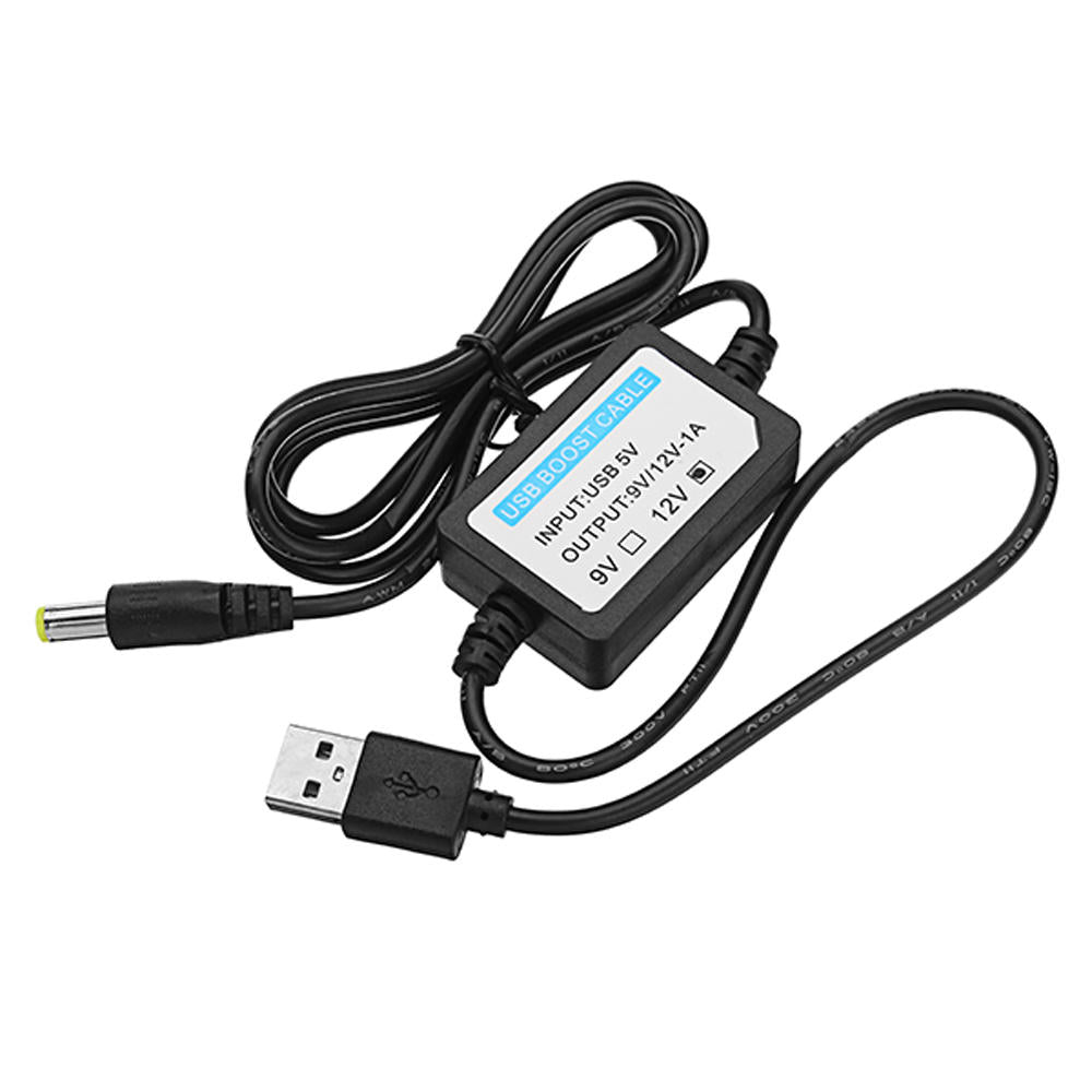 5 stuks usb boost lijn voedingsmodule 5v naar 12v power line 1a netsnoer