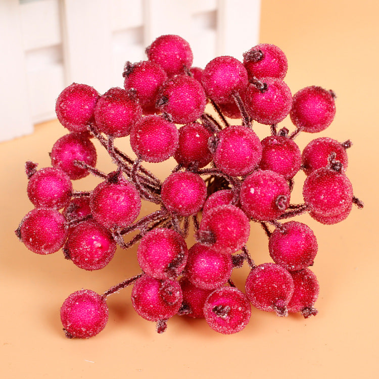 20st kunstmatige simulatie foam berry granaatappel fruit bouquet garlan wedding party decoration