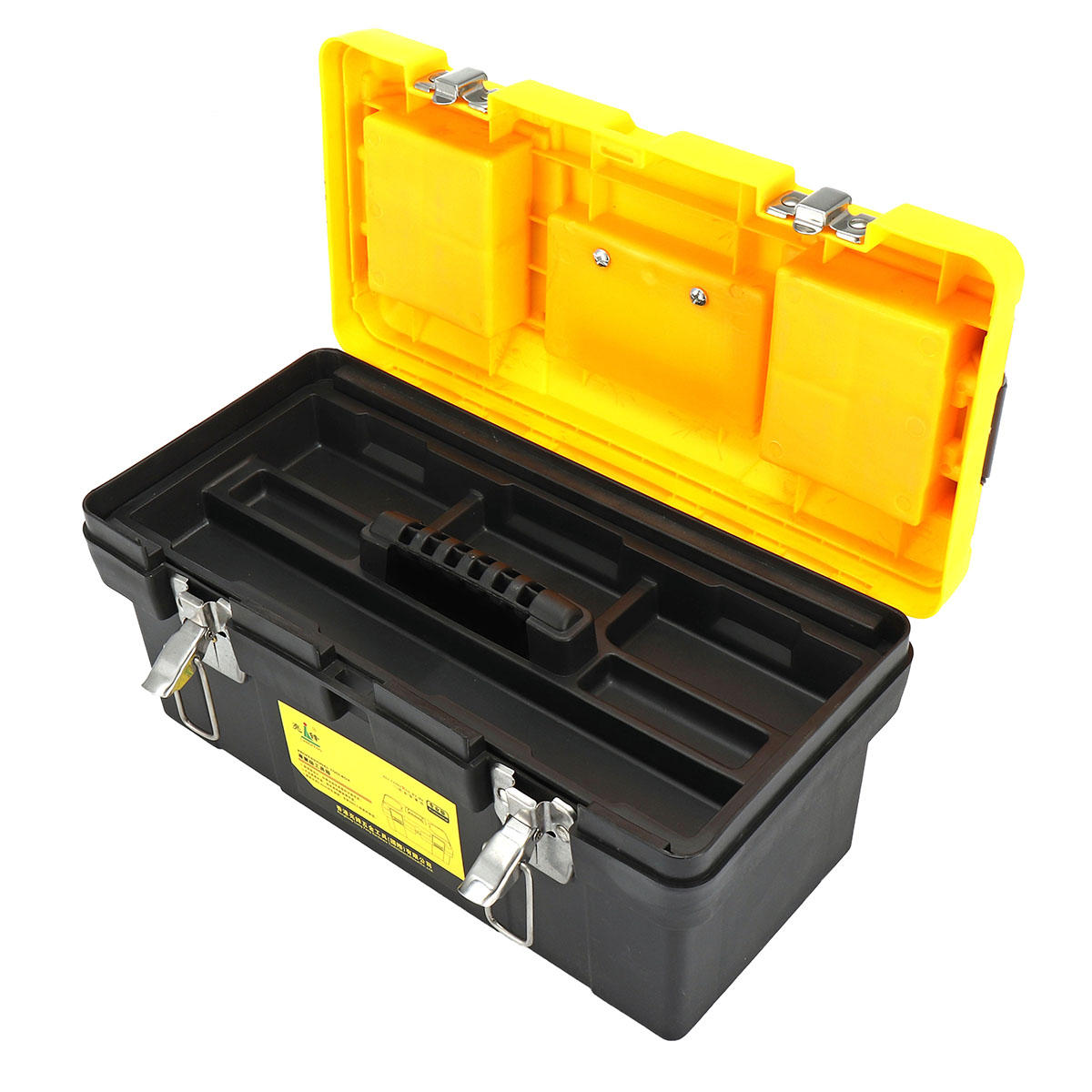 14/17/19 inch plastic werkgereedschap opbergdoos portable draagtas handvat accessoires houder: