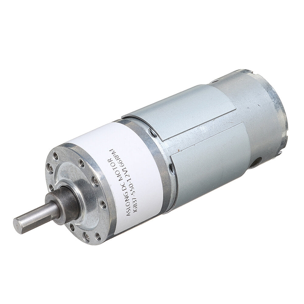 jgb37-550 grote koppelreductiemotor dc12v reductiemotoren omgekeerd met metalen versnellingsbak koelventilator