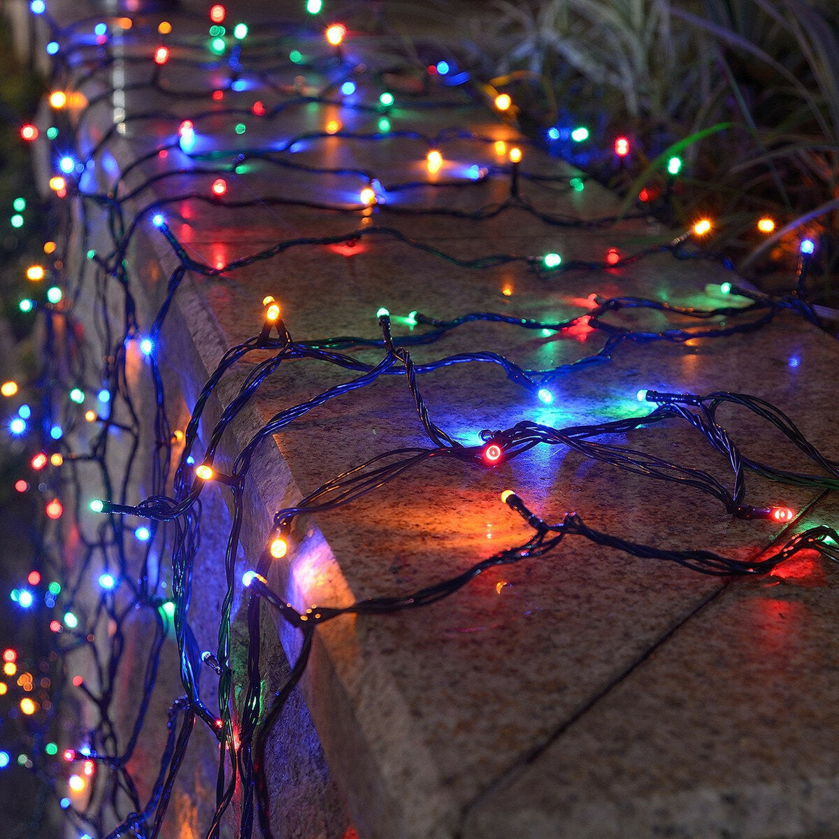 100/200/300 led solar string fairy lights koperdraad outdoor garden waterproof