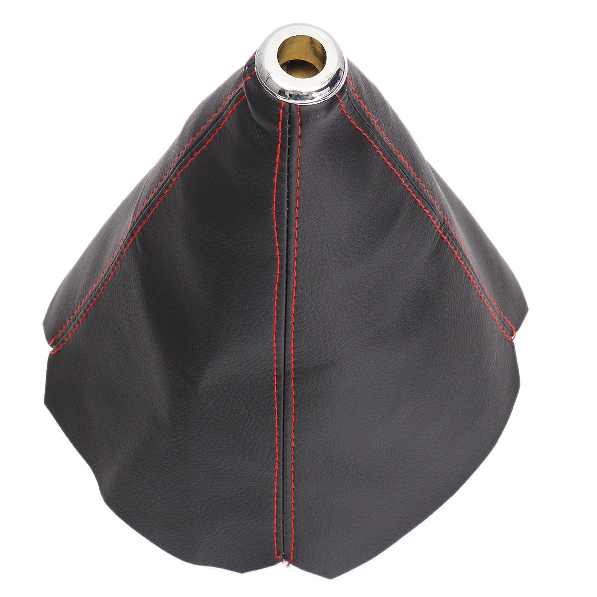 universele auto pvc lederuitrusting gaiter shifter shift boot cover w / stitch