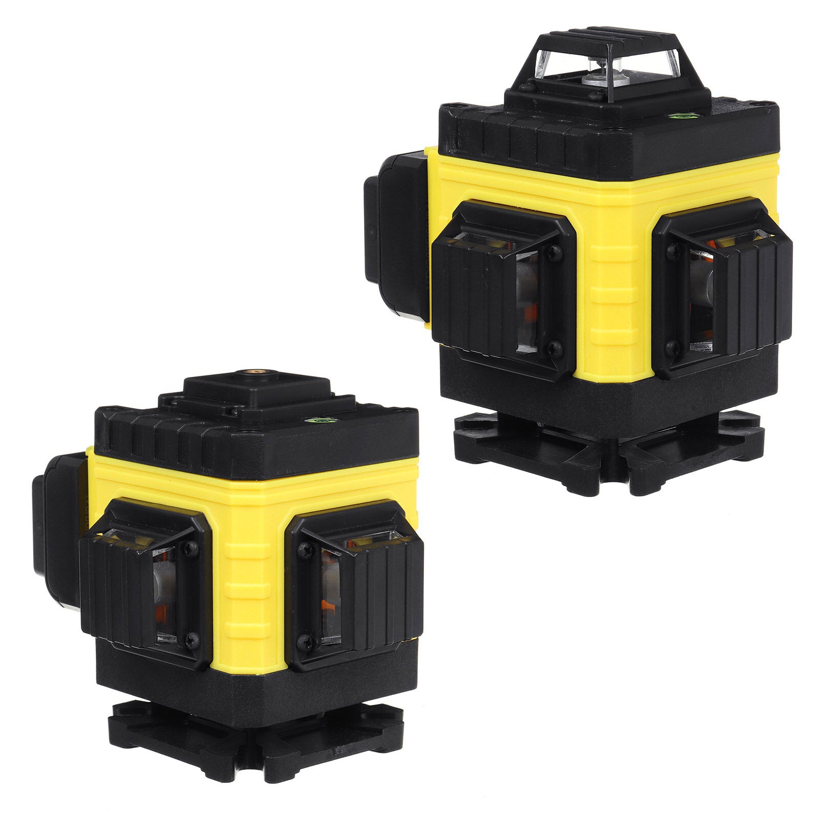 12/16 lijn 4d laserniveau groen licht digitale zelfnivellerende 360 graden roterende maatregel met 6000 mah-batterij