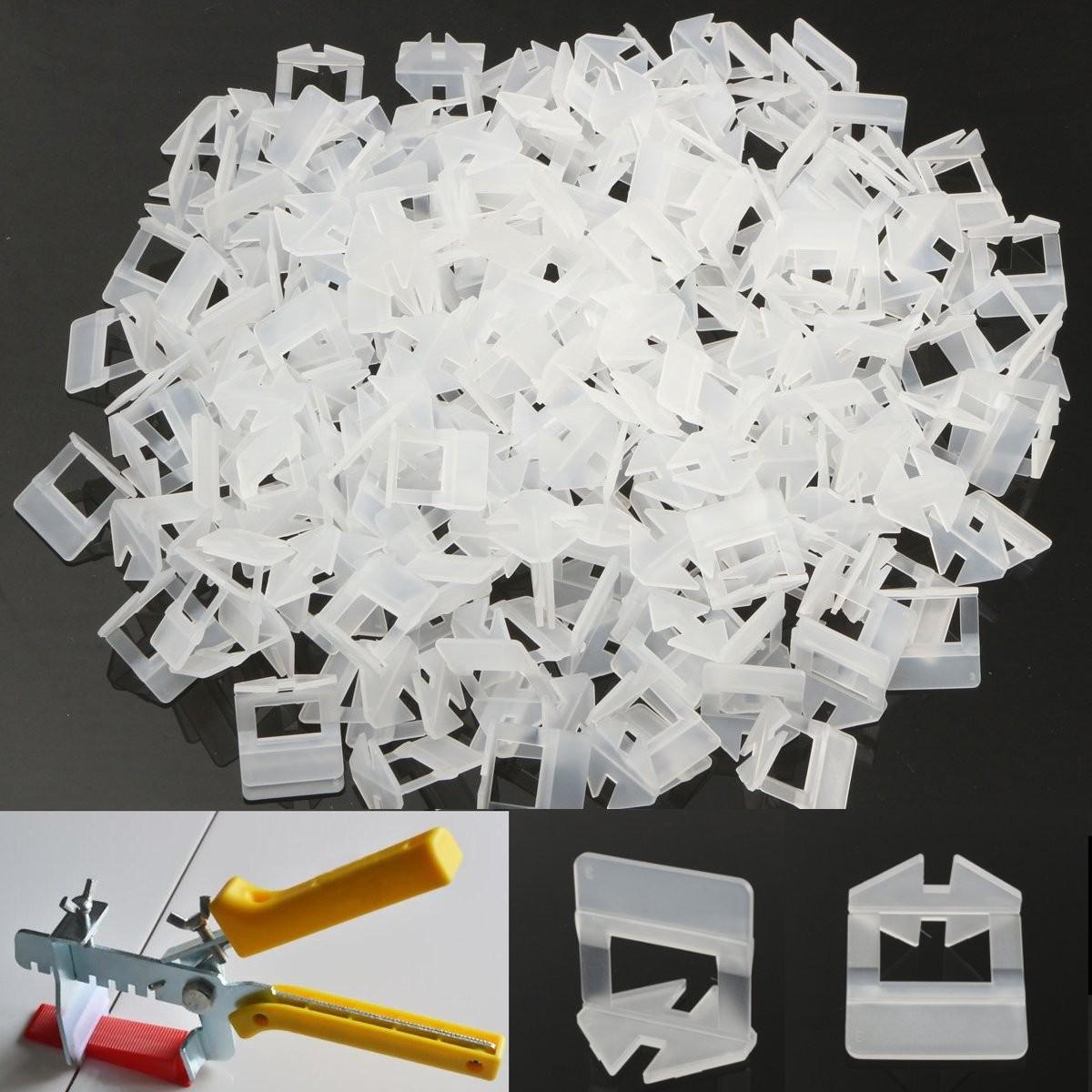 200 stuks 1 mm witte keramische tegels tegels toegankelijkheid afstandhouders kunststof clip