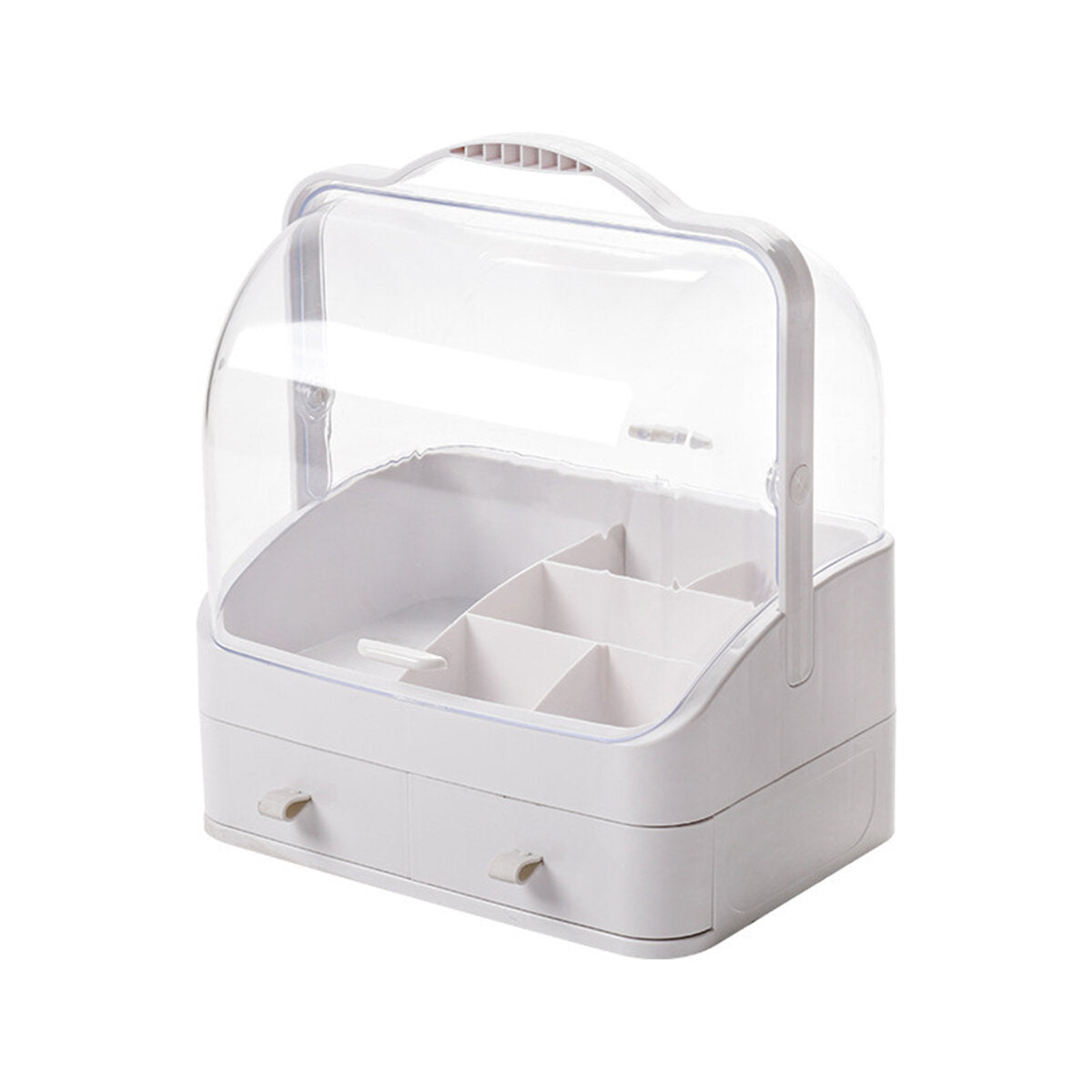 opbergdoos portable cosmetic grote capaciteit stofdichte plastic desktop drawer organizer