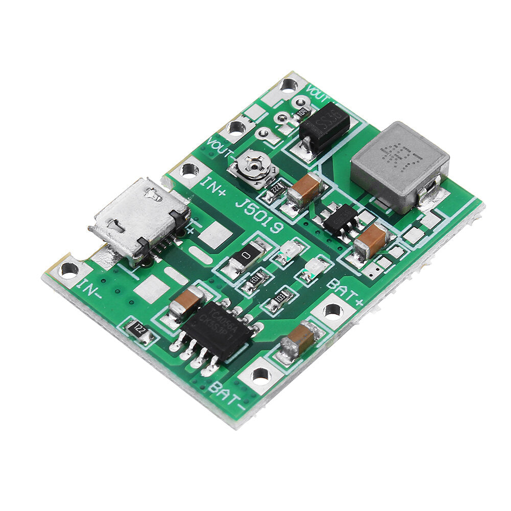 20 stuks 3.7 v 9 v 5v 2a verstelbare step up 18650 lithium batterij opladen ontlading geïntegreerde module