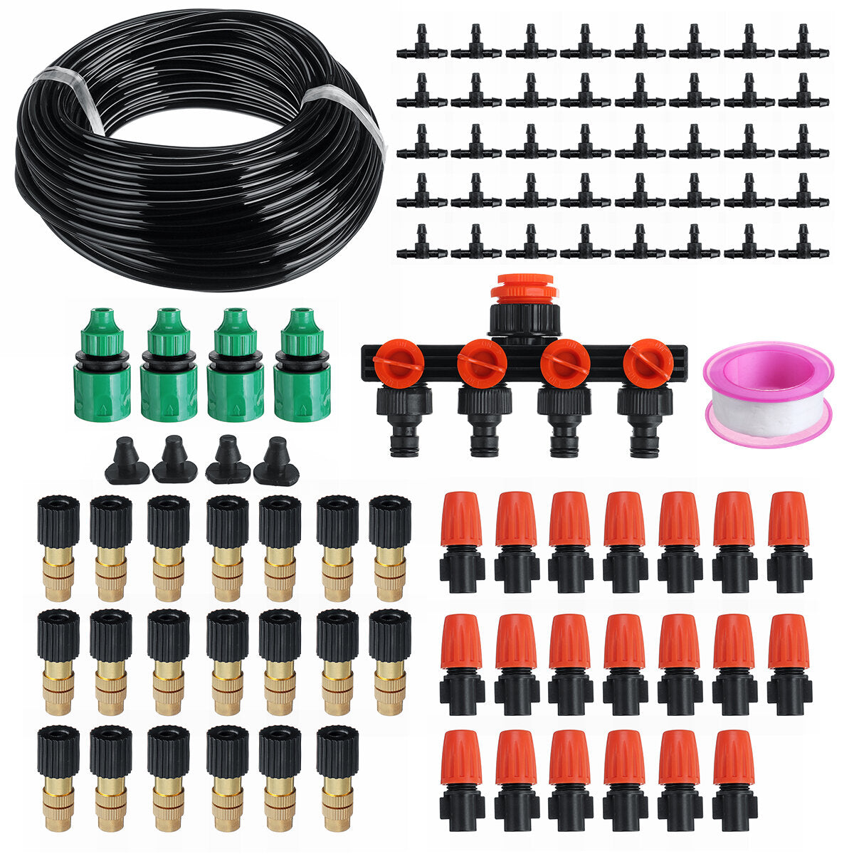 10-50m auto irrigatiesysteem waterslang planten tuin watering micro drip kit 10/20/30/40/50 meter