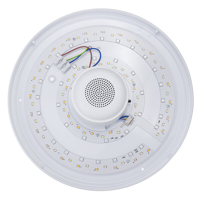 Gindoly 36W LED Deckenleuchte Dimmbar mit Bluetooth Lautsprecher,LED Deckenlampe mit Fernbedienung oder APP-Steuerung,RGBW Farbwechsel,Einstellbar für Schlafzimmer Küche Kinderzimmer Wohnzimmer