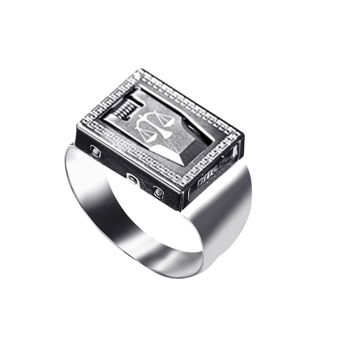 12 constellation zelfbescherming ring body guard ring onzichtbaarheid verborgen ring blade emergency rescue survival cut tool
