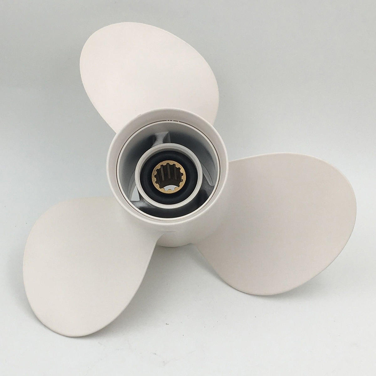 11 1/8 x 13 buitenboordmotor propeller aluminium voor yamaha 25-60hp 69w-45945-00-el