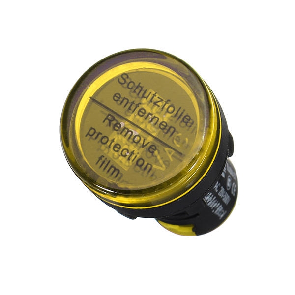 22 mm ac 50-500v gele digitale ac voltmeter spanningsmeter meter digitale display-indicator
