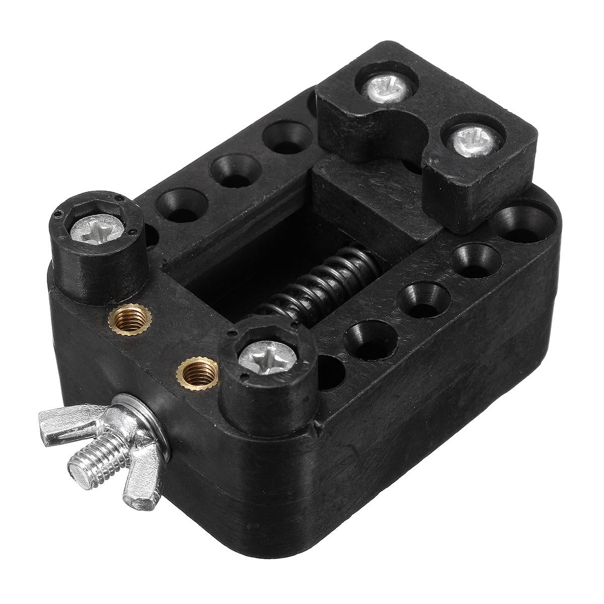 2 stuks mini handige carving clamp bench clip moer vaste tang olijf bodhi kralen grijper: