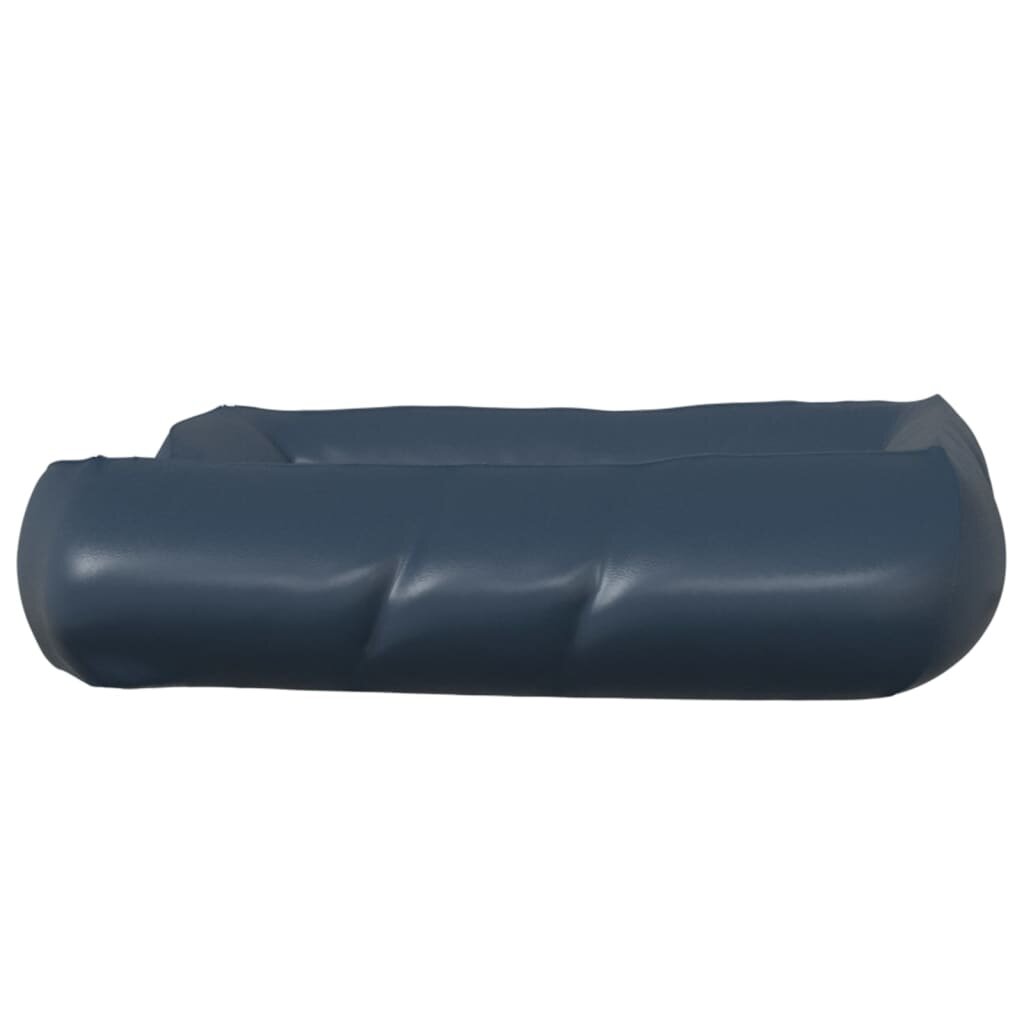 hondenmand 80x68x23 cm kunstleer donkerblauw