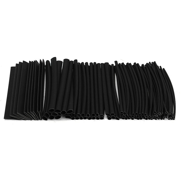 100 stuks polyolefine 2: 1 halogeenvrije warmteschrinkbuisset 6 maten 7 kleuren