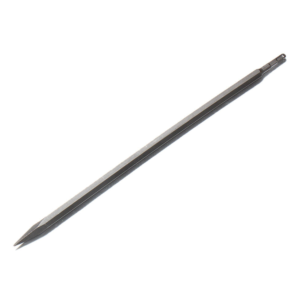 14 x 160/250/400/600mm spitse/platte kop vierkante schacht boor voor hammer boormachine slot