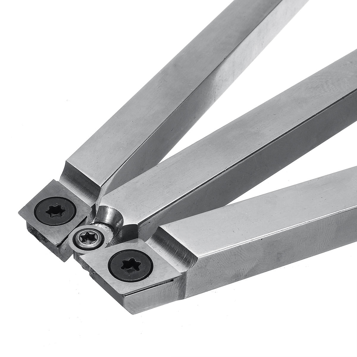 schuin houtdraaigereedschap met houtcarbide invoegschaar vierkant schacht houtbewerking gereedschap