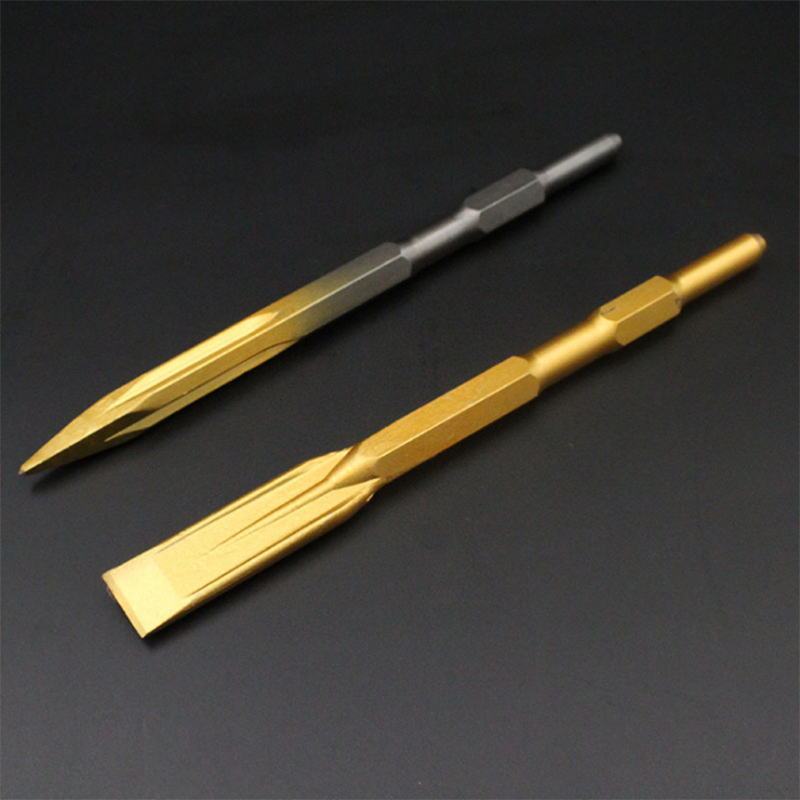 14 x 160/250/400/600mm puntige/platte kop ronde schacht boor voor hammer boormachine slot