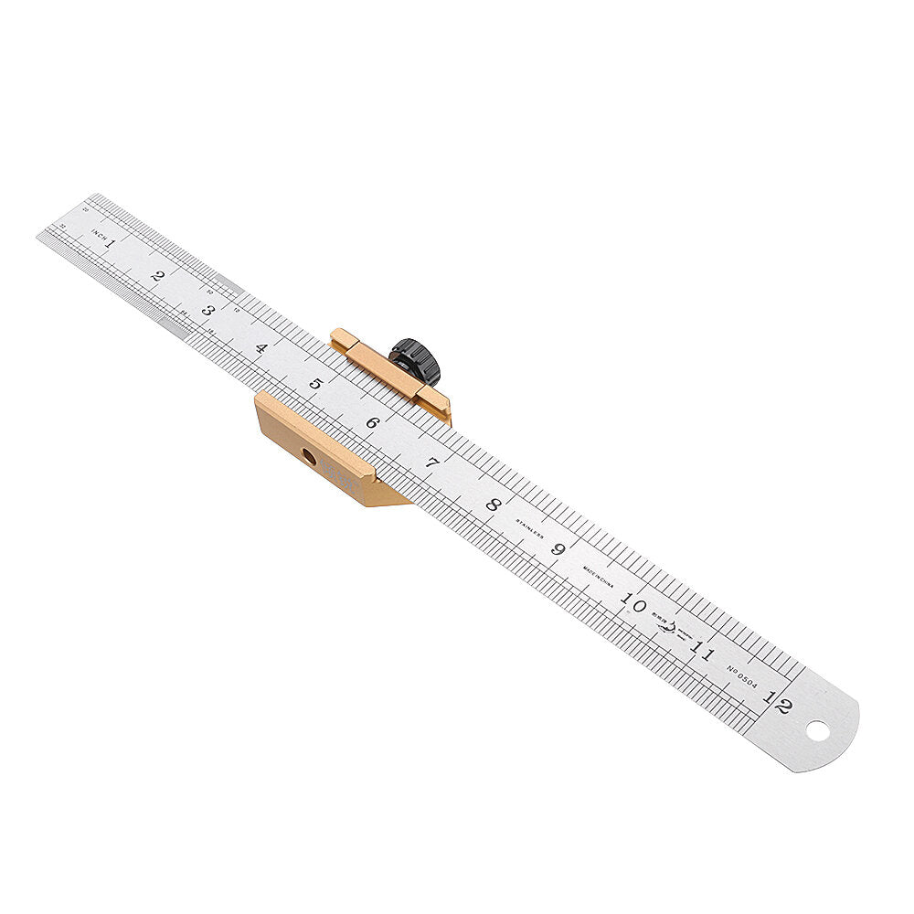 aluminiumlegering 45 graden hoek lijn kaliber heerser locator heerser blokmeter houtbewerking tool