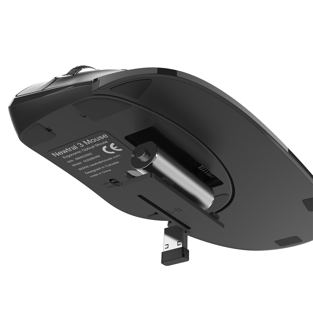 2.4 ghz draadloze muis 2400 dpi groot formaat ergonomische gaming muis ...