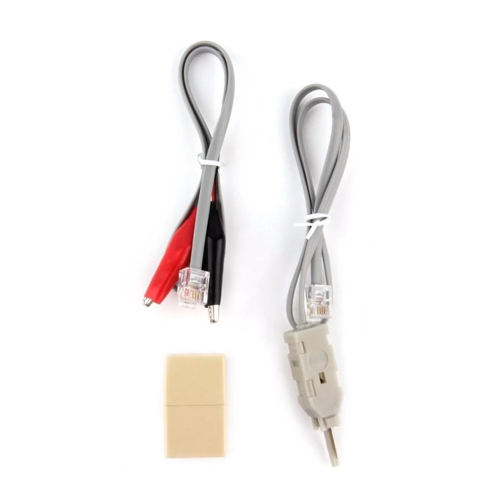 telefoon telefoon butt test tester lineman tool netwerkkabel set netwerkkabel tester met connectoren en joiner drop shipping