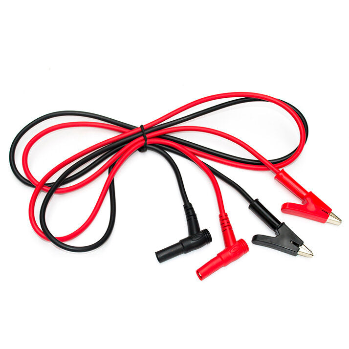 y208 2 stuks 1m 15a banana plug naar crocodile klem vervangbare multimeter sonde