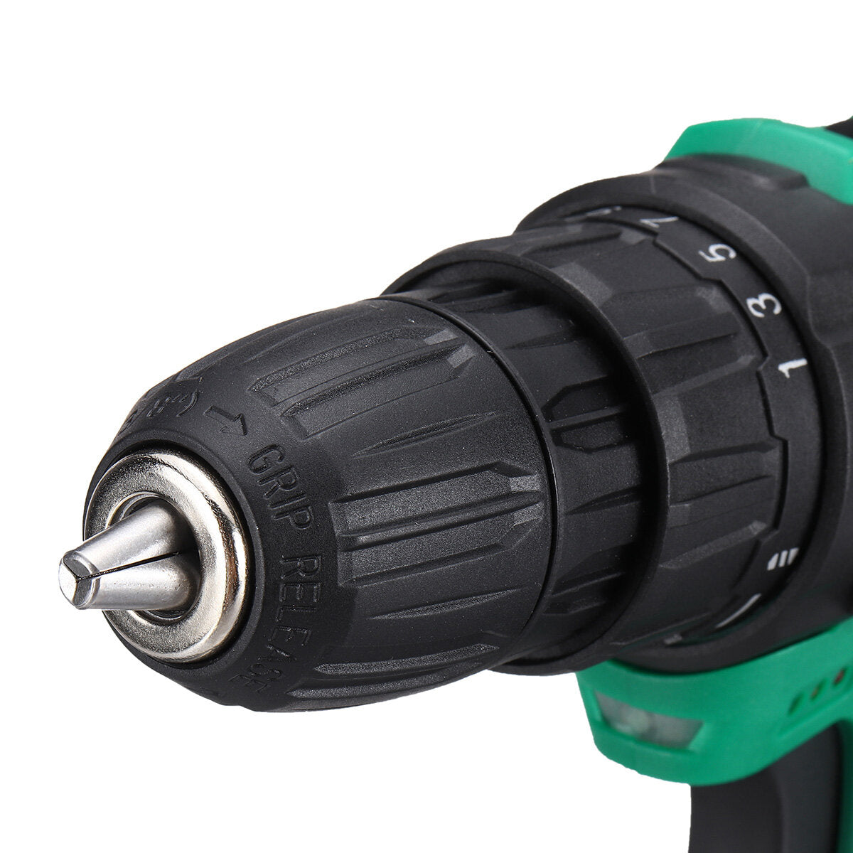 12v max 55n.m power boor draadloze elektrische boor oplaadbare driver schroevendraaier w / 1/2 stuks batterij
